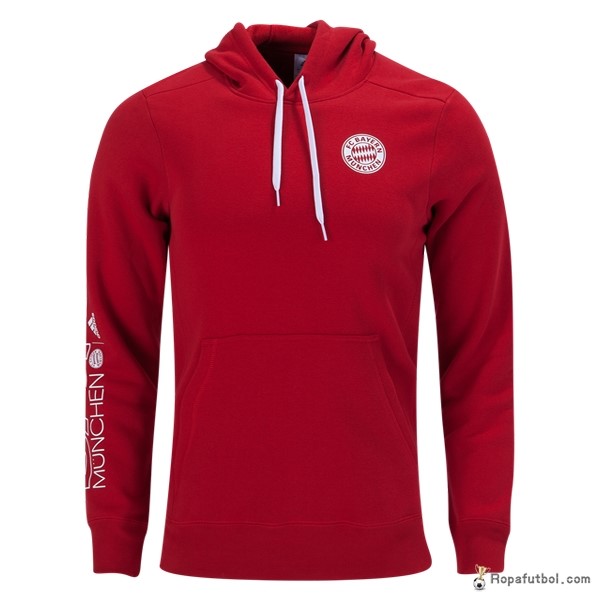 Sudaderas Con Capucha Blanco Bayern de Múnich 2016/17 Rojo